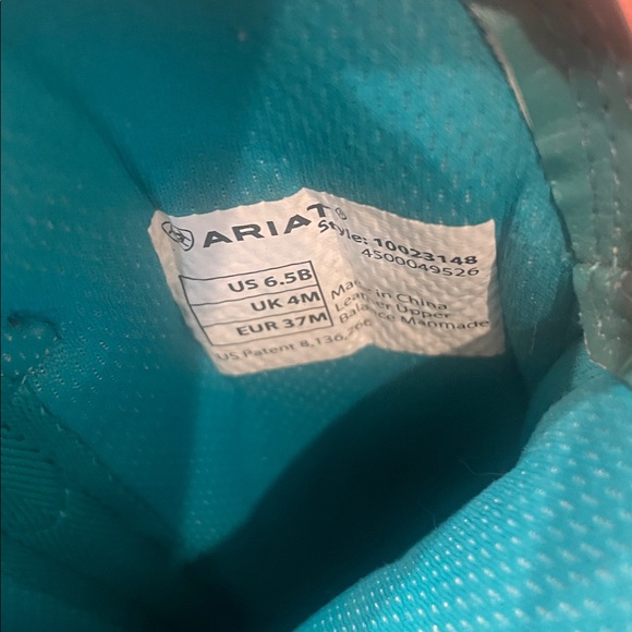 Women’s Ariat brown leather square toe boot. Size 6 1/2. - Picture 5 of 5